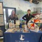 The City of Superior Environmental Services Division had a table in the Estuarium teaching people about the importance of clean water.