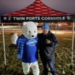 New this year - Twinports Cornhole had a tournament and some learn to play demos.